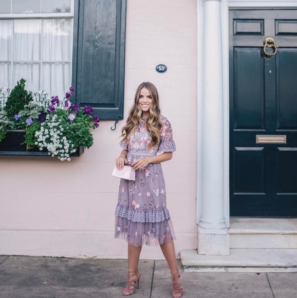 BHLDN Needle & Thread Dress fits size US 0 $600 - Picture 5 of 12